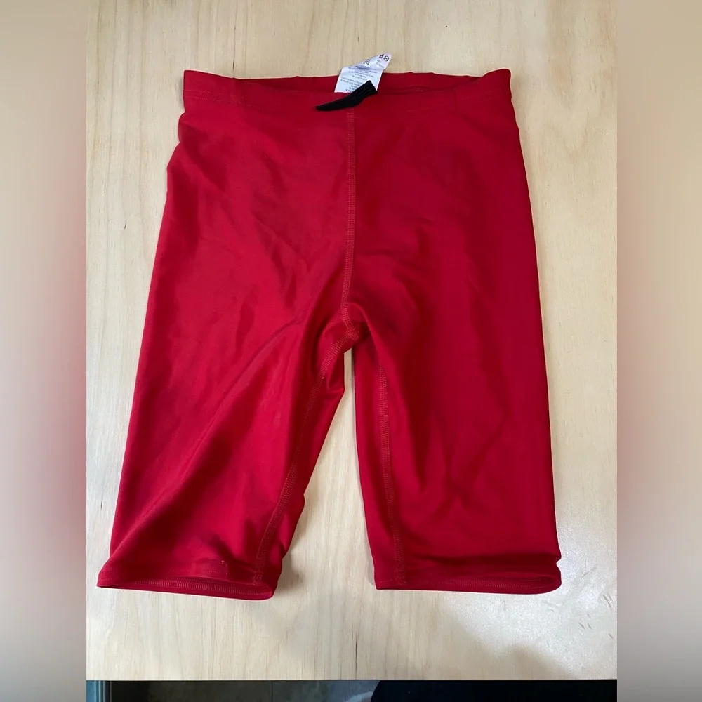 iswim boys swim jammers red size 26Y